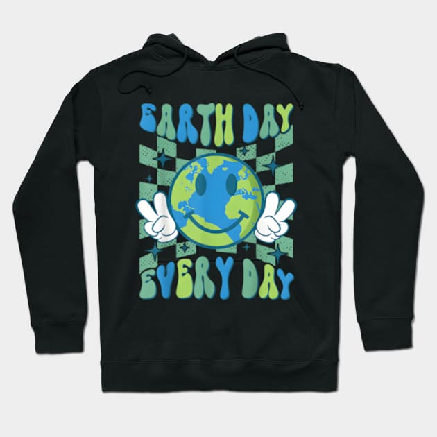 Earth Day Everyday Earth Day 2024 Hoodie by lunacreat